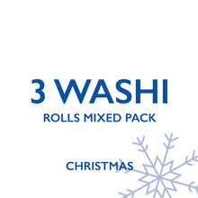 Load image into Gallery viewer, Washi Tape Lucky Dip | 3 Rolls | Christmas