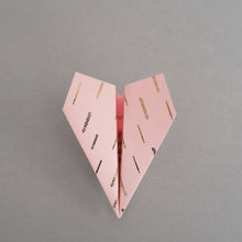 Load image into Gallery viewer, Personalised New Baby Paper Plane Greeting Card