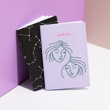 Load image into Gallery viewer, Gemini Notebook Set | Zodiac | Constellation