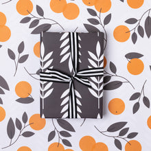 Load image into Gallery viewer, Oranges Wrapping Paper | Gift Wrap