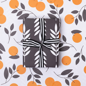Oranges Wrapping Paper | Gift Wrap