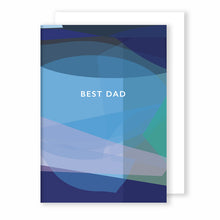Load image into Gallery viewer, Best Dad | Stained Glass Greeting Card Mock Up Designs 