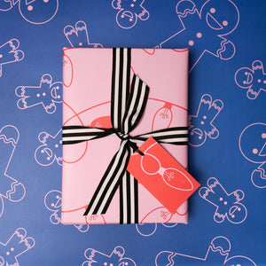Gingerbread Men | Christmas Wrapping Paper Wrapping Paper Mock Up Designs 