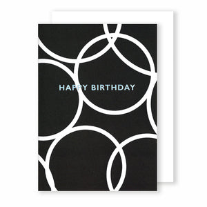Happy Birthday | Monochrome Greeting Card Mock Up Designs 