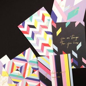Sending all my love | Eighties Disco Greeting Card Mock Up Designs 