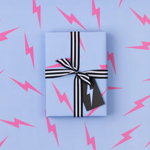 Load image into Gallery viewer, Pink Lightning Bolts | Wrapping Paper