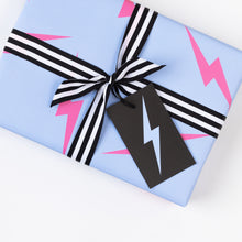 Load image into Gallery viewer, Pink Lightning Bolts | Wrapping Paper