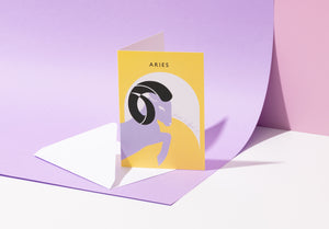 Aries Birthday Card | Zodiac | Star Sign | Horoscope