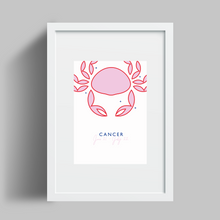 Load image into Gallery viewer, Cancer Zodiac Print