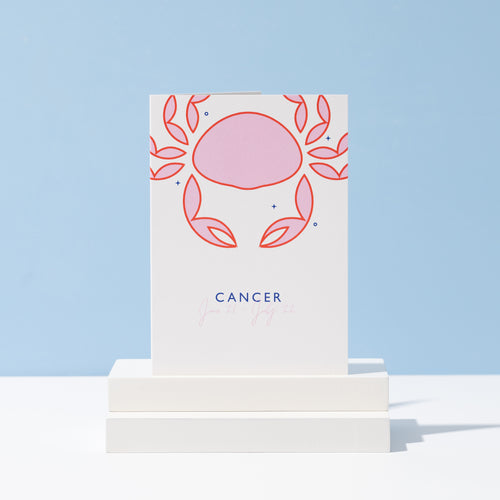 Cancer Birthday Card | Zodiac | Star Sign | Horoscope