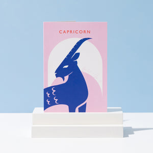 Capricorn Birthday Card | Zodiac | Star Sign | Horoscope