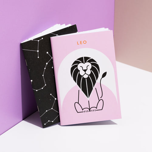 Leo Notebook Set | Zodiac | Constellation