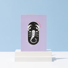 Load image into Gallery viewer, Scorpio Birthday Card | Zodiac | Star Sign | Horoscope