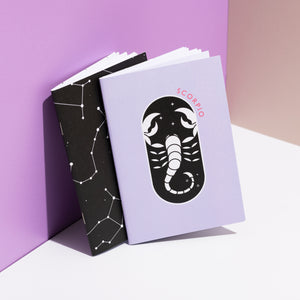 Scorpio Notebook Set | Zodiac | Constellation