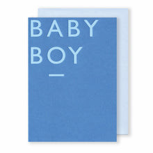 Load image into Gallery viewer, Baby Boy | Colour Block Greeting Card Mock Up Designs 