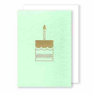 Birthday Cake | Silhouette Greeting Card Mock Up Designs 