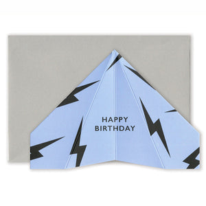 Birthday | Paper Plane Greeting Card Mock Up Designs 