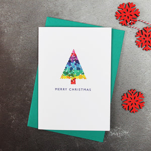 Bright Spots Christmas Star | Christmas Card Greeting Card Mock Up Designs 