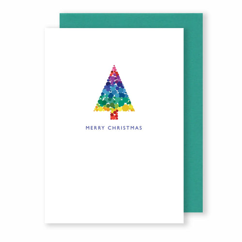 Bright Spots Christmas Tree | Christmas Card Greeting Card Mock Up Designs 