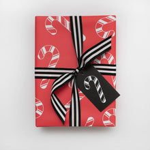 Load image into Gallery viewer, Candy Cane | Gift Tags Wrapping Paper Mock Up Designs 