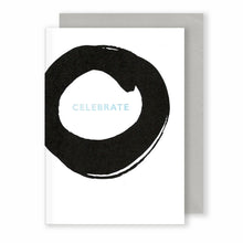 Load image into Gallery viewer, Celebrate | Monochrome Greeting Card Mock Up Designs 