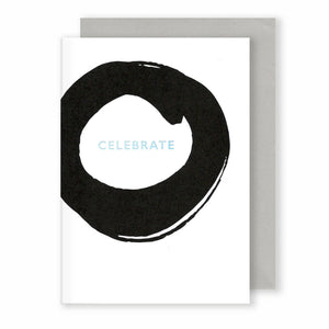 Celebrate | Monochrome Greeting Card Mock Up Designs 