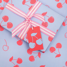 Load image into Gallery viewer, Cherries | Wrapping Paper Wrapping Paper Mock Up Designs 
