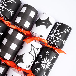 Christmas Crackers | Black and White Mock Up Designs 