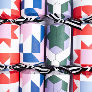 Christmas Crackers | Colourful Patchwork Mock Up Designs 