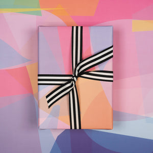 Colourful | Gift Tags Wrapping Paper Mock Up Designs 