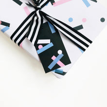Load image into Gallery viewer, Confetti | Gift Tags Wrapping Paper Mock Up Designs 