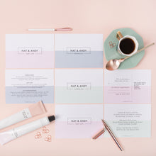 Load image into Gallery viewer, Drumstick Wedding Invites | Sample Pack Mock Up Designs 