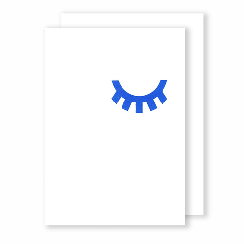 Eyelashes | Silhouette Greeting Card Mock Up Designs 