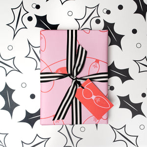Fairy Lights | Christmas Wrapping Paper Wrapping Paper Mock Up Designs 