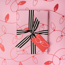 Load image into Gallery viewer, Fairy Lights | Christmas Wrapping Paper Wrapping Paper Mock Up Designs 