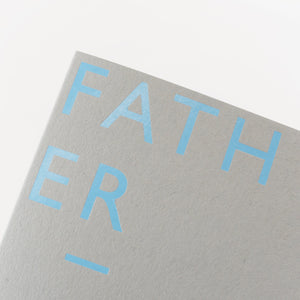 Father | Colour Block Greeting Card Mock Up Designs 