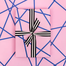 Load image into Gallery viewer, Geometric Pink | Gift Tags Wrapping Paper Mock Up Designs 
