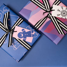 Load image into Gallery viewer, Gingerbread Men | Christmas Wrapping Paper Wrapping Paper Mock Up Designs 