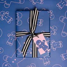 Load image into Gallery viewer, Gingerbread Men | Christmas Wrapping Paper Wrapping Paper Mock Up Designs 