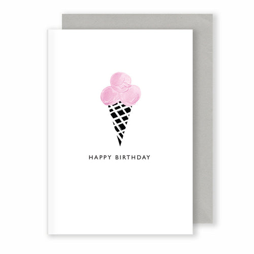 Happy Birthday | Monochrome Plus Greeting Card Mock Up Designs 