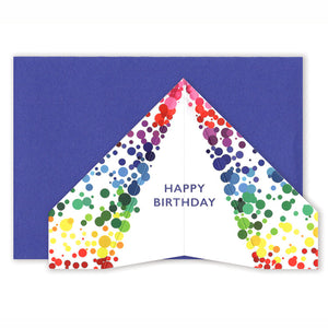 Happy Birthday | Paper Plane Greeting Card Mock Up Designs 