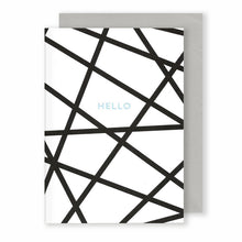 Load image into Gallery viewer, Hello | Monochrome Greeting Card Mock Up Designs 