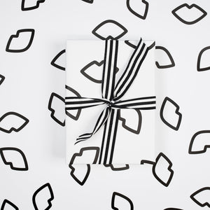 Kiss | Gift Tags Wrapping Paper Mock Up Designs 