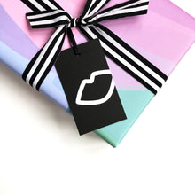 Load image into Gallery viewer, Kiss | Gift Tags Wrapping Paper Mock Up Designs 