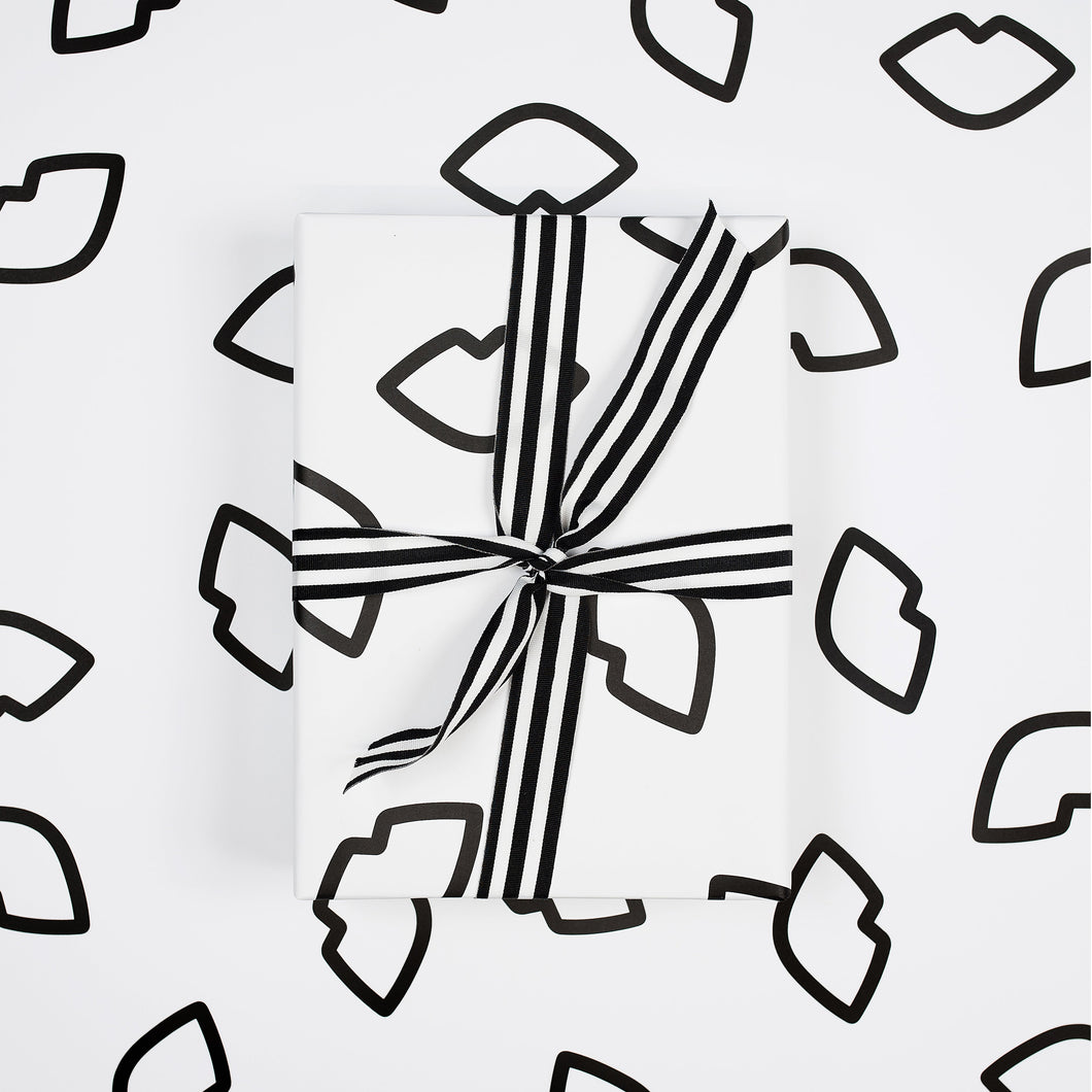 Kisses | Wrapping Paper Wrapping Paper Mock Up Designs 