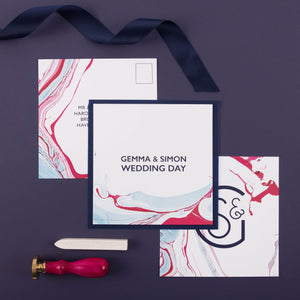 Mineral Wedding Invites | Sample Pack Mock Up Designs 