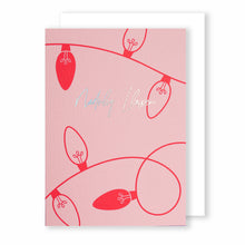 Load image into Gallery viewer, Nadolig Llawen | Candy Canes | Foiled Christmas Card Greeting Card Mock Up Designs 