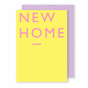 New Home | Colour Block Greeting Card Mock Up Designs 