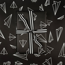 Load image into Gallery viewer, Paper Plane | Gift Tags Wrapping Paper Mock Up Designs 