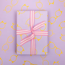 Load image into Gallery viewer, Pink and White Grosgrain Ribbon | 25mm Mock Up Designs 